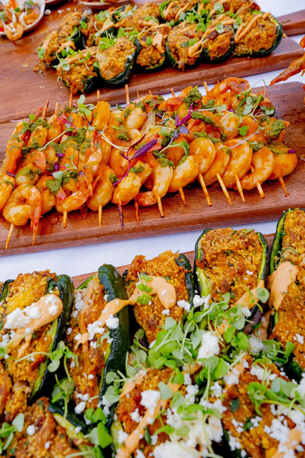 Oak & Embers Reception — Pit & Masa catering package