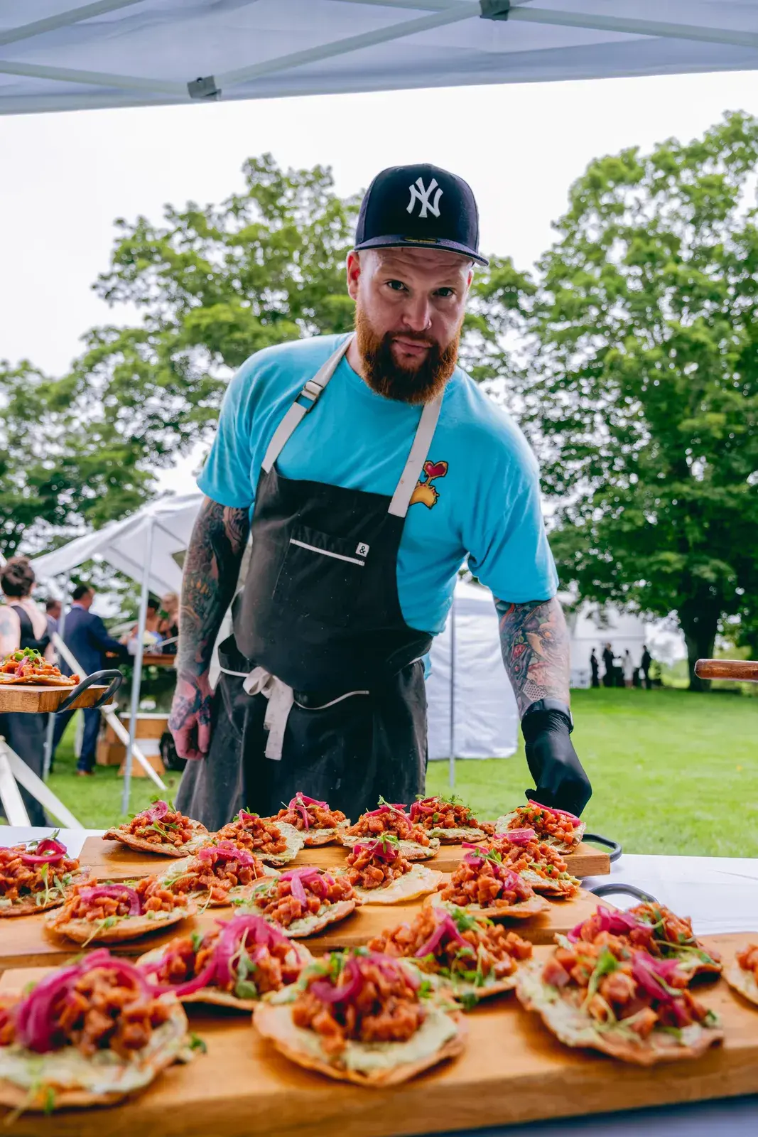 Smoked BBQ and tacos catered by Pit & Masa in Connecticut