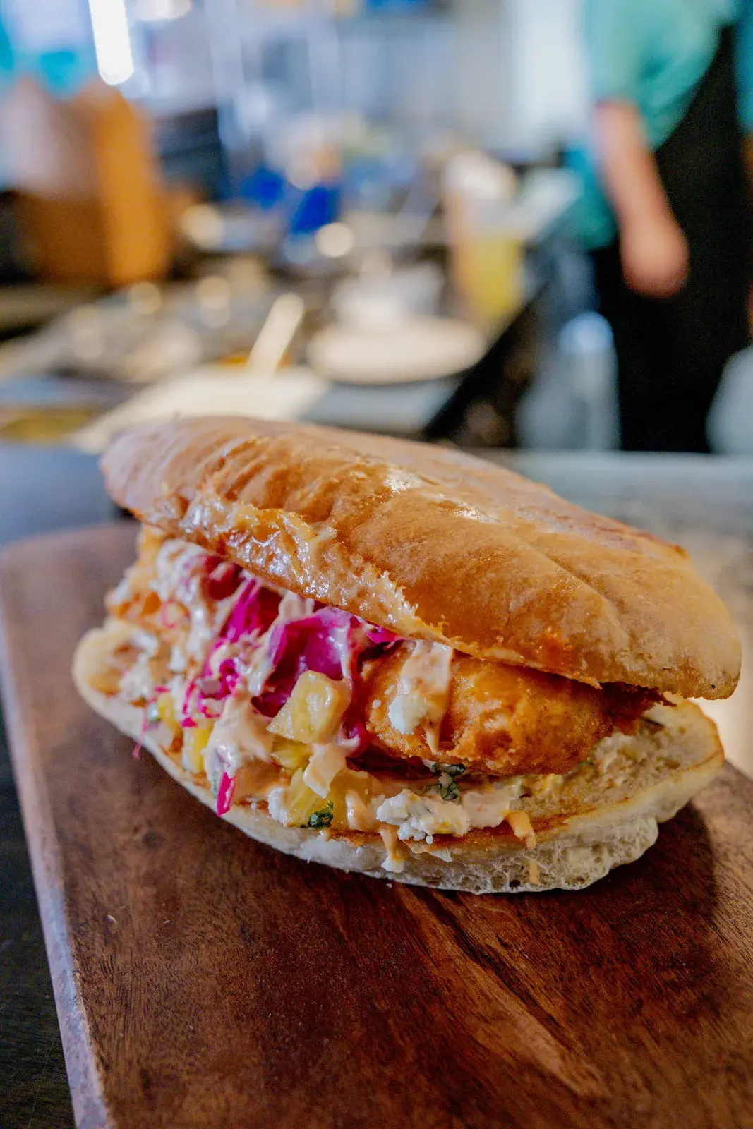 Chile Beef Torta — Pit & Masa recipe